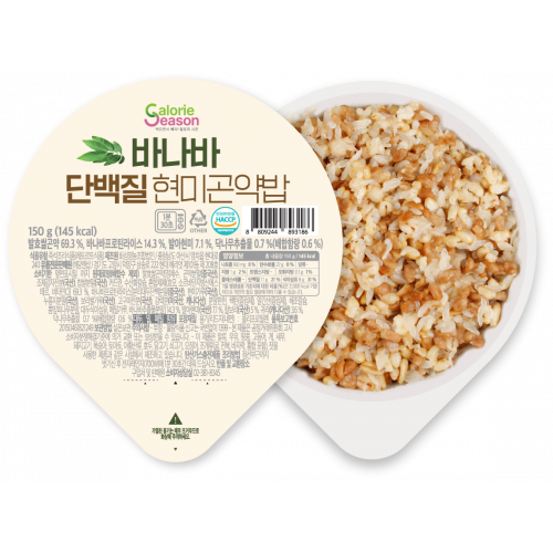 바나바단백질현미곤약밥 150g X 10개입