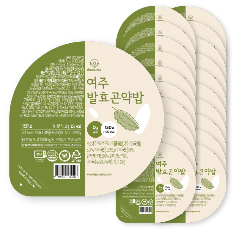 여주발효곤약밥 X 20개입